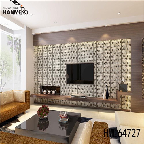 HANMERO PVC Professional Supplier Geometric Classic Deep Embossed Kitchen 0.53M designer wallpaper borders
