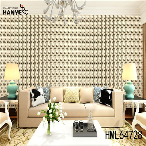 HANMERO Deep Embossed Professional Supplier Geometric PVC Classic Kitchen 0.53M wallpaper design home