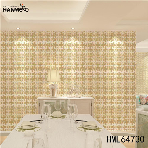HANMERO PVC Professional Supplier Deep Embossed Geometric Classic Kitchen 0.53M picture wallpaper