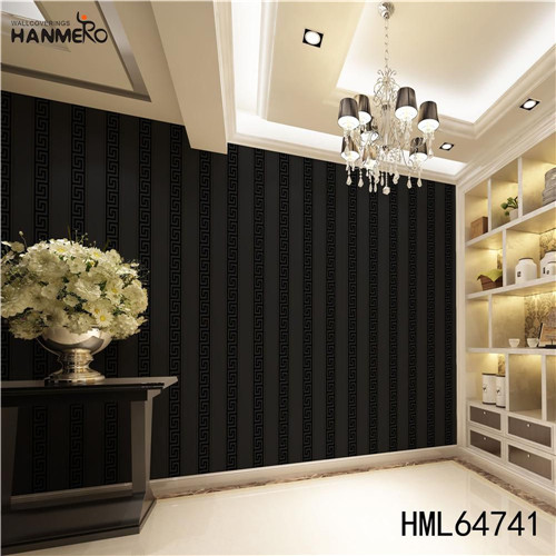 HANMERO Kitchen 0.53M wallpaper for a bedroom Deep Embossed Classic Professional Supplier PVC Geometric