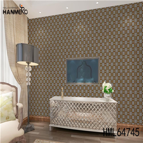 HANMERO Professional Supplier PVC Geometric Deep Embossed Kitchen 0.53M wallpaper to buy online Classic