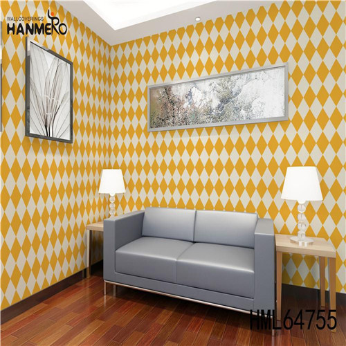 HANMERO interior wallpaper design ideas Professional Supplier Geometric Deep Embossed Classic Kitchen 0.53M PVC