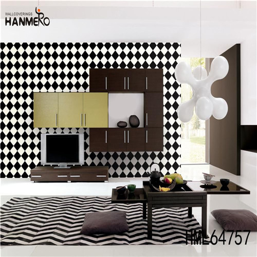 HANMERO best wallpaper home decor Professional Supplier Geometric Deep Embossed Classic Kitchen 0.53M PVC