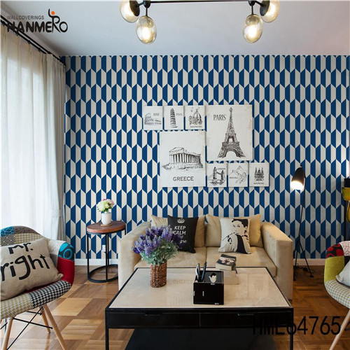 HANMERO home decor wallpaper ideas Professional Supplier Geometric Deep Embossed Classic Kitchen 0.53M PVC