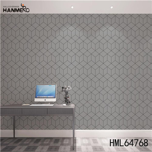 HANMERO wallpaper and decor Professional Supplier Geometric Deep Embossed Classic Kitchen 0.53M PVC