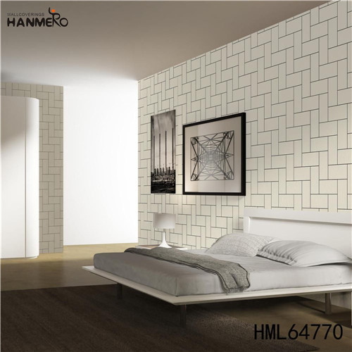 HANMERO home decor hd wallpapers Professional Supplier Geometric Deep Embossed Classic Kitchen 0.53M PVC