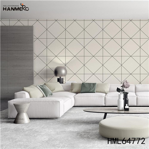 HANMERO cool wallpaper for home Professional Supplier Geometric Deep Embossed Classic Kitchen 0.53M PVC