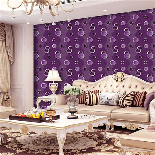 HANMERO 0.53M Factory Sell Directly Landscape Flocking Classic Hallways PVC high quality wallpaper for home