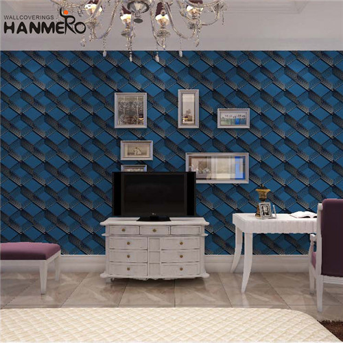 HANMERO PVC High Quality Flowers Technology Chinese Style 0.53M Lounge rooms simple wallpaper designs for walls