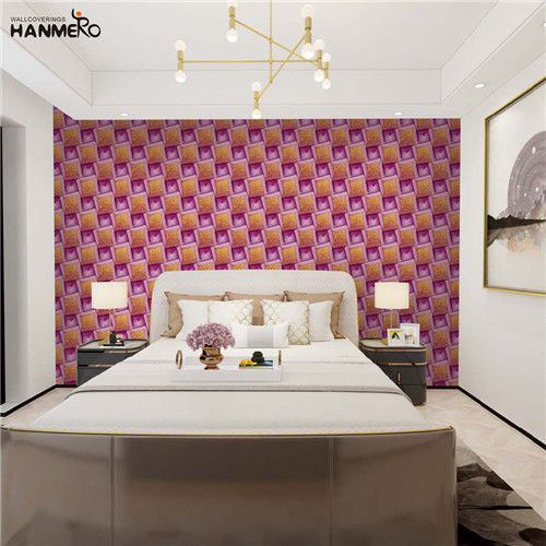 HANMERO Study Room Top Grade Flowers Deep Embossed European PVC 0.53M wallpapers for home online
