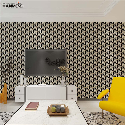 HANMERO PVC Top Grade Flowers Study Room European Deep Embossed 0.53M wallpapers for designers