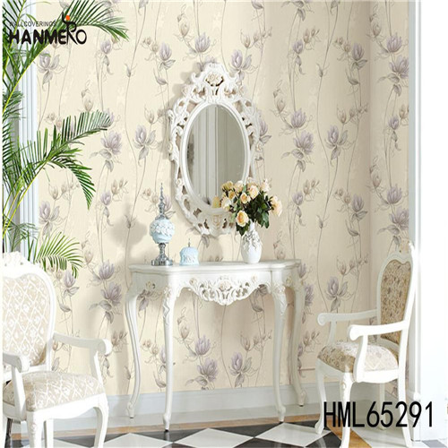 HANMERO PVC Decor Flowers buy wallpaper border Modern Bed Room 0.53*10M Bronzing
