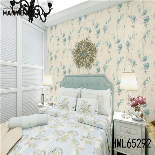 HANMERO PVC Decor Flowers Bronzing buy temporary wallpaper Bed Room 0.53*10M Modern