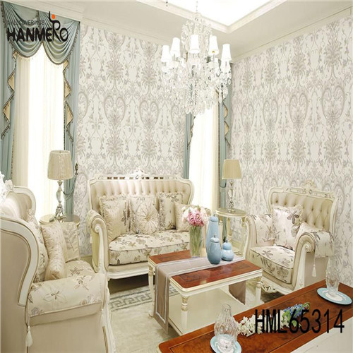 HANMERO PVC 0.53*10M Flowers Bronzing Modern Bed Room Decor wallpapers room walls