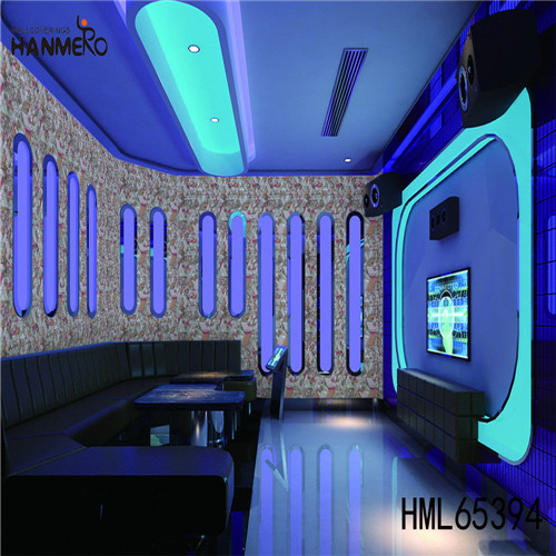 HANMERO PVC Hot Sex European Deep Embossed Geometric Theatres 0.53*10M local wallpaper stores