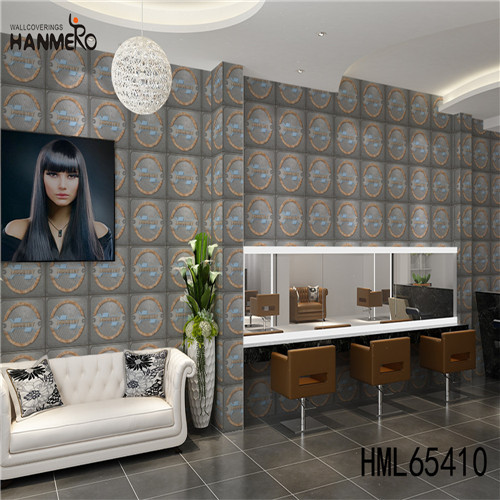HANMERO Hot Sex PVC Geometric Deep Embossed European 0.53*10M wallpaper for room online Theatres