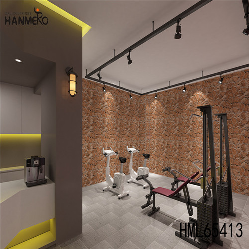 HANMERO Hot Sex Theatres 0.53*10M wallpaper design for room European PVC Geometric Deep Embossed