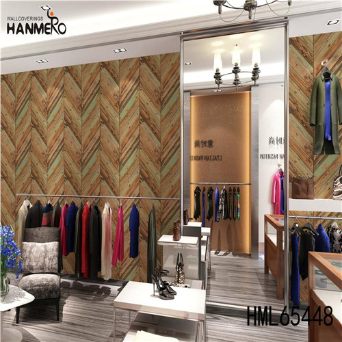HANMERO Bronzing SGS.CE Certificate Landscape PVC Modern Home Wall 0.53*10M shop for wallpaper online