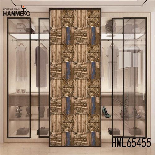 HANMERO 0.53*10M wallpaper for my room Landscape Bronzing Modern Home Wall SGS.CE Certificate PVC