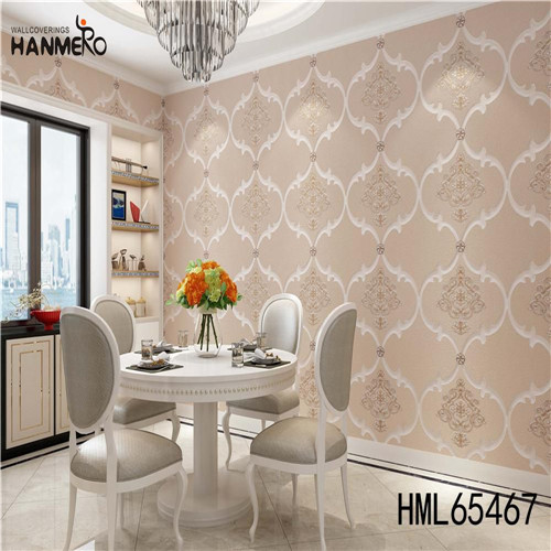 HANMERO PVC Scrubbable wallpaper for house Deep Embossed European Nightclub 0.53*10M Leather