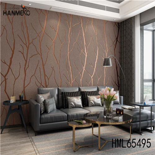 HANMERO Scrubbable PVC 0.53*10M black wallpaper designs for walls European Nightclub Leather Deep Embossed