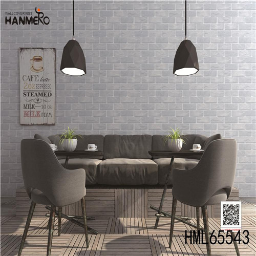 HANMERO Decor PVC Stripes Flocking Classic Exhibition 0.53*10M house wallpaper price