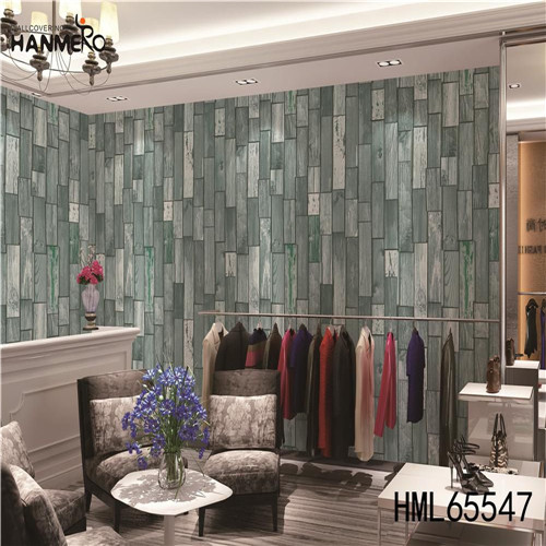 HANMERO Decor 0.53*10M price of wallpaper Flocking Classic Exhibition PVC Stripes