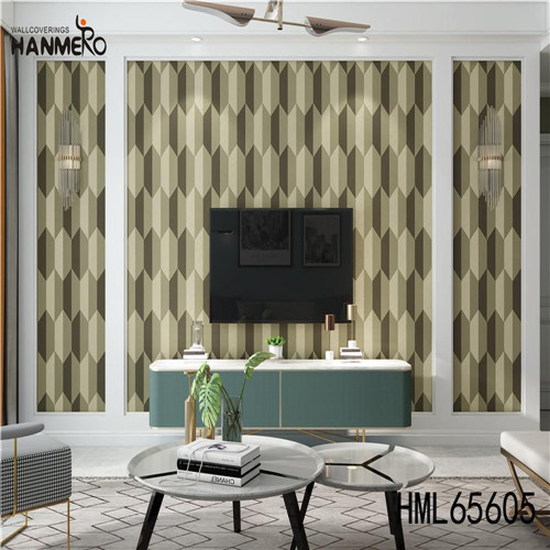 HANMERO wallpaper supplies Stocklot Geometric Technology Modern Exhibition 0.53*10M Non-woven