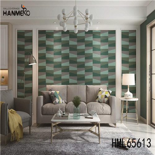 HANMERO Non-woven Stocklot Geometric Technology Modern wallpaper for interior walls 0.53*10M Exhibition