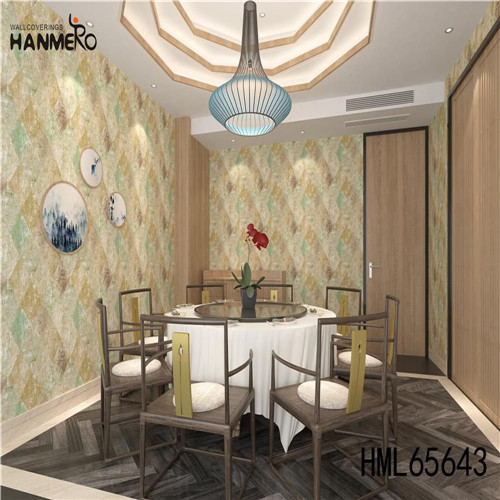 HANMERO Non-woven Stocklot Geometric Exhibition Modern Technology 0.53*10M wallpaper for shop walls