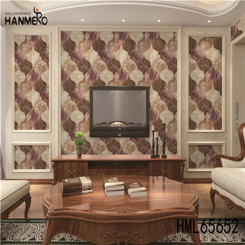 HANMERO Technology Stocklot Geometric Non-woven Modern Exhibition 0.53*10M decoration wallpaper house