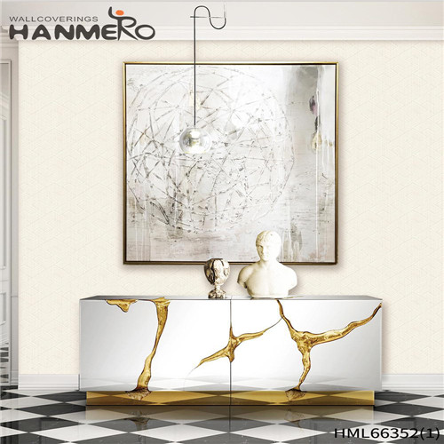HANMERO Non-woven Simple wallpaper pattern Technology Pastoral Hallways 0.53*10M Landscape