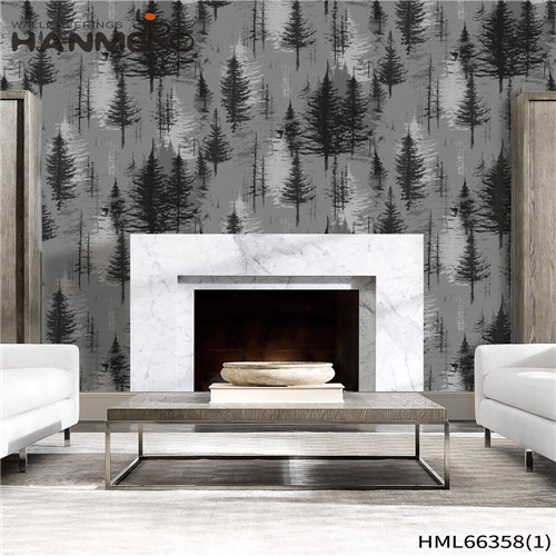 HANMERO Non-woven Simple Landscape Technology Pastoral contemporary wallpaper designs 0.53*10M Hallways
