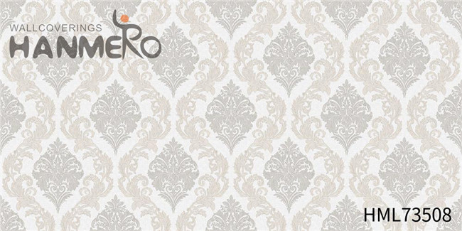HANMERO PVC Cheap Flowers Technology Pastoral Church 1.06*15.6M designer wallpaper