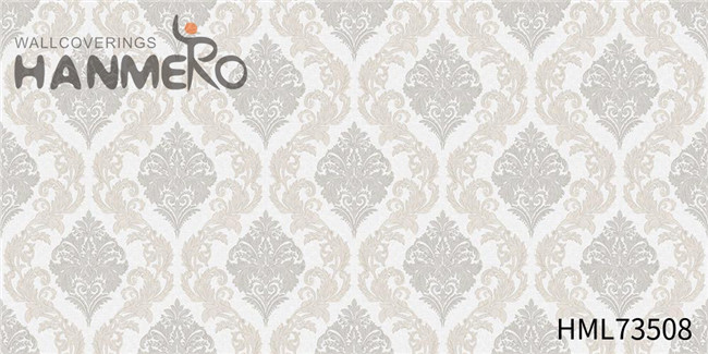 HANMERO PVC Cheap Flowers Technology Pastoral Church 1.06*15.6M designer wallpaper