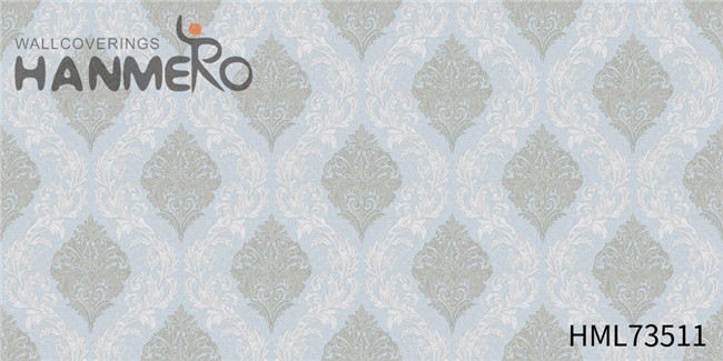 HANMERO PVC Cheap wall wallpaper Technology Pastoral Church 1.06*15.6M Flowers