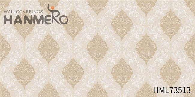 HANMERO PVC Cheap Flowers Technology background wallpaper Church 1.06*15.6M Pastoral