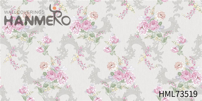 HANMERO PVC Cheap Flowers 1.06*15.6M Pastoral Church Technology wallpaper designer