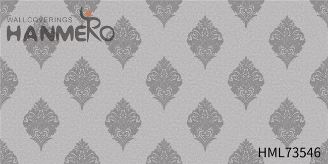 HANMERO Cheap PVC Flowers Church 1.06*15.6M wallpaper for house interior Pastoral Technology