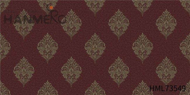 HANMERO Cheap Pastoral Church 1.06*15.6M wallpaper purchase Flowers Technology PVC