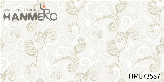 HANMERO PVC house wallpaper Flowers Technology European Lounge rooms 1.06*15.6M Manufacturer