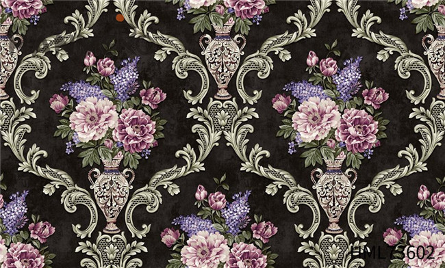 HANMERO PVC Manufacturer Flowers Lounge rooms European Technology 1.06*15.6M wallpaper online shop