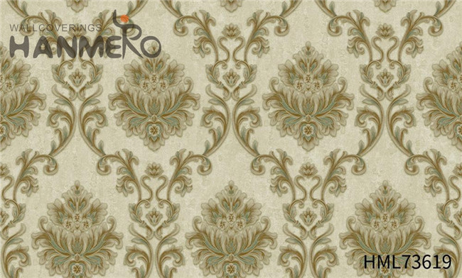 HANMERO Manufacturer PVC Flowers Technology European 1.06*15.6M online shopping wallpaper Lounge rooms
