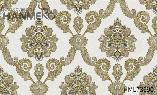 HANMERO Stocklot PVC Lounge rooms 1.06*15.6M wallpaper supplies online Flowers Technology Pastoral