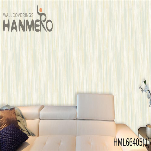 HANMERO Non-woven Exported Flowers Flocking European 0.53*10M Restaurants design of wallpaper