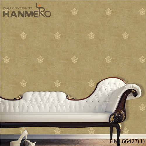 HANMERO Non-woven European Flowers Flocking Exported Restaurants 0.53*10M shop online wallpaper