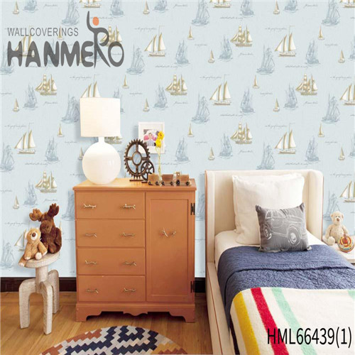 HANMERO Non-woven The Lasest Cartoon Technology Kids wallpaper retailers 0.53*10M Restaurants