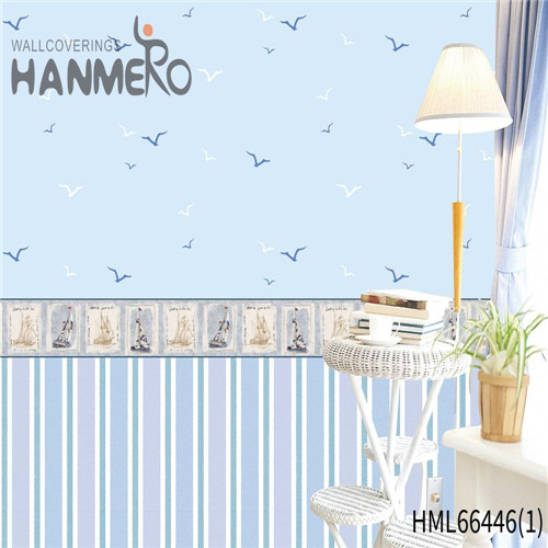 HANMERO Non-woven The Lasest Cartoon 0.53*10M Kids Restaurants Technology wallpaper stores online