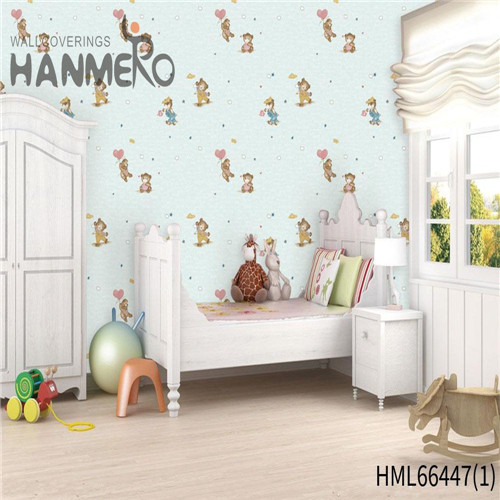 HANMERO Non-woven The Lasest Cartoon Technology 0.53*10M Restaurants Kids wallpaper for walls online