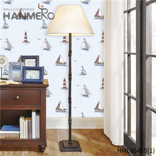 HANMERO Restaurants 0.53*10M wallpaper border samples Technology Kids The Lasest Non-woven Cartoon